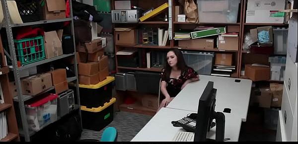  Slutty Thief Teen Tried to Escape But Gets Fucked Instead